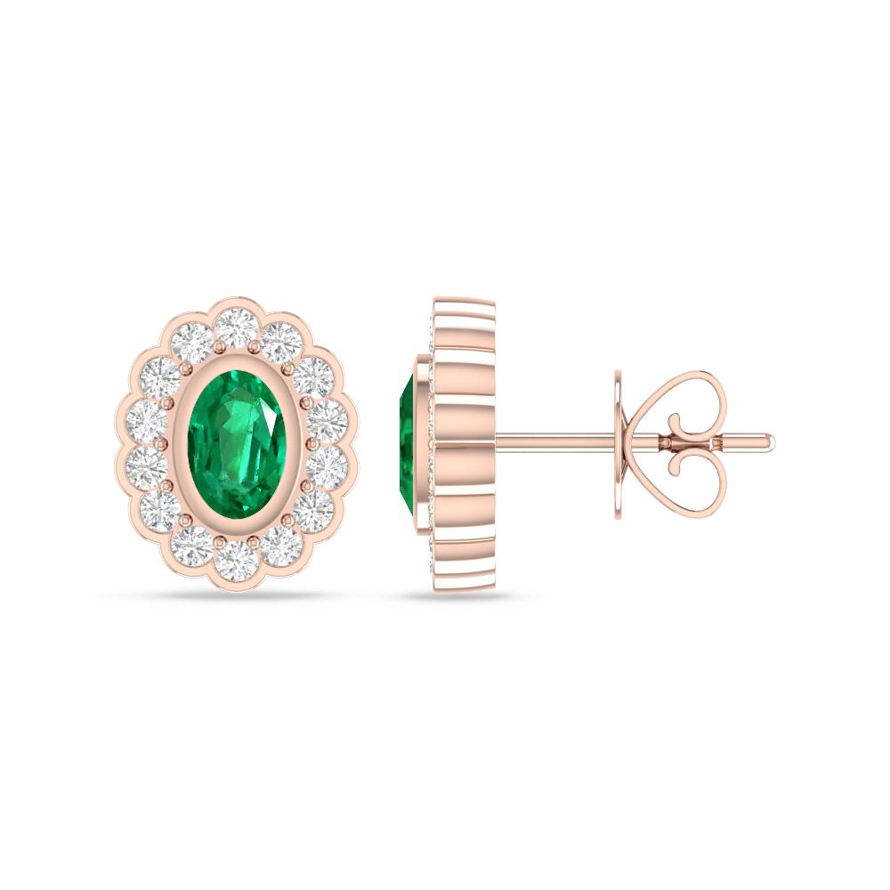 Rose Gold - Emerald
